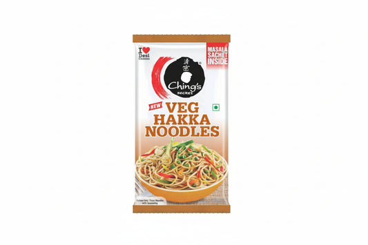 CHINGS NOODLES VEG HAKKA 150 GM POUCH.