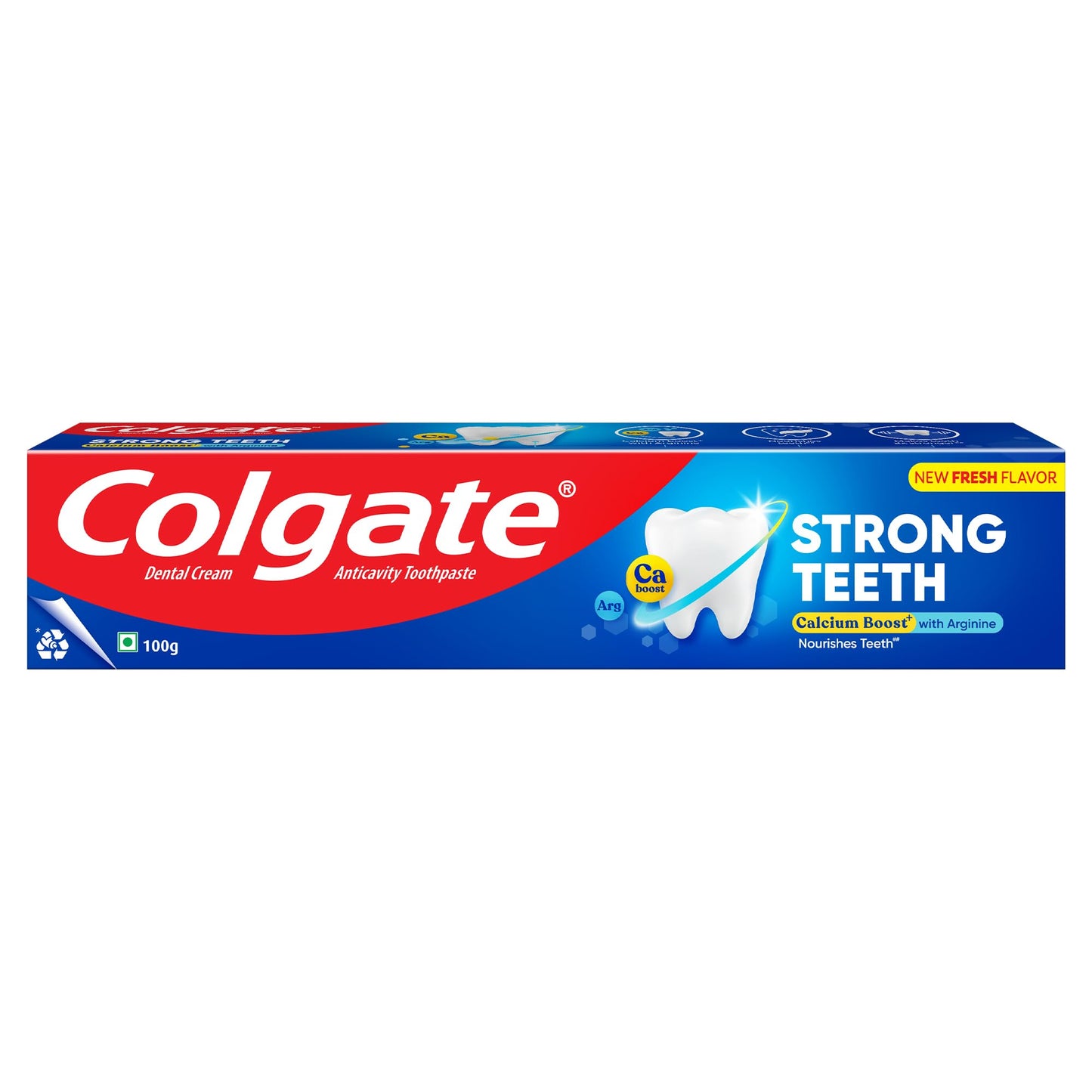COLGATE STRONG TEETH CAVITY PROTECTION 100 GM.