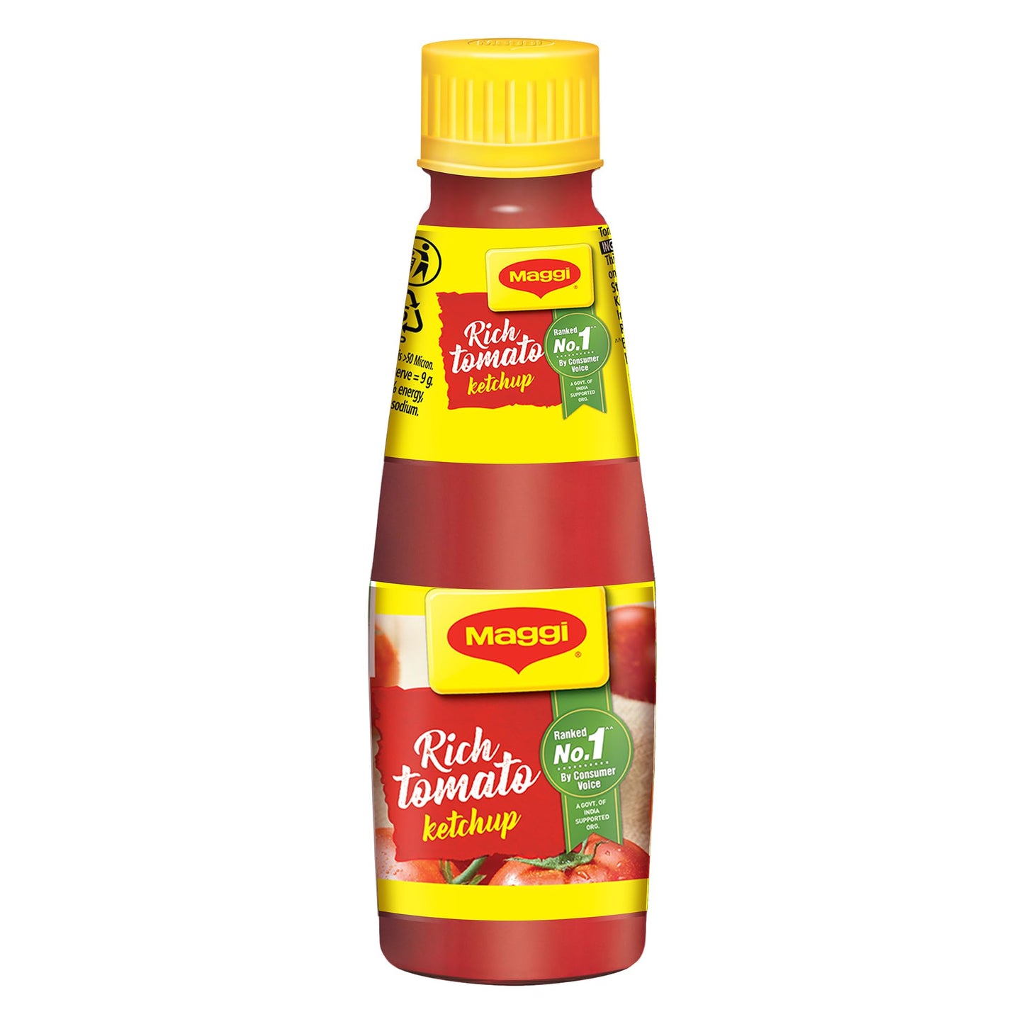 MAGGI KETCHUP RICH TOMATO 190 GM BOTTLE.