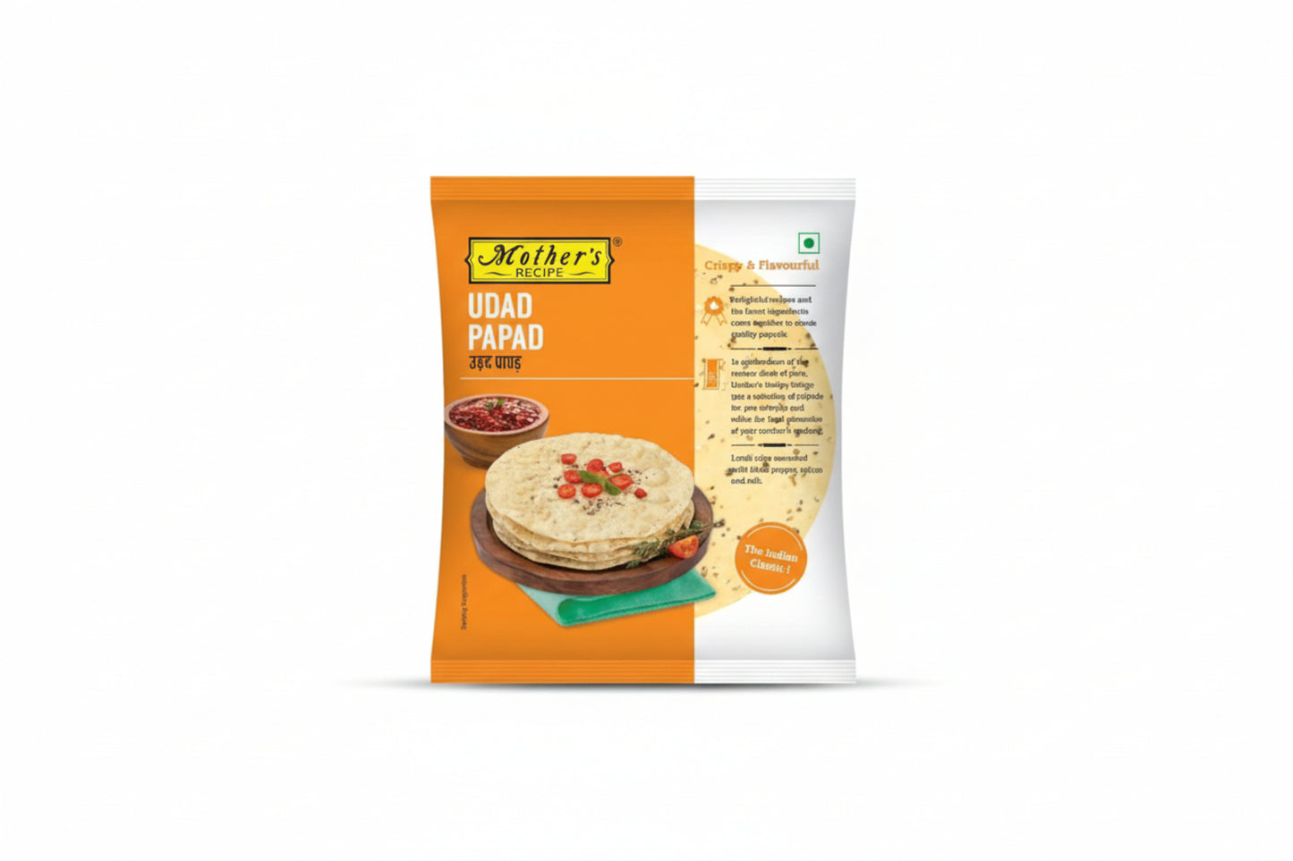 MOTHERS URAD PAPAD 180GM
