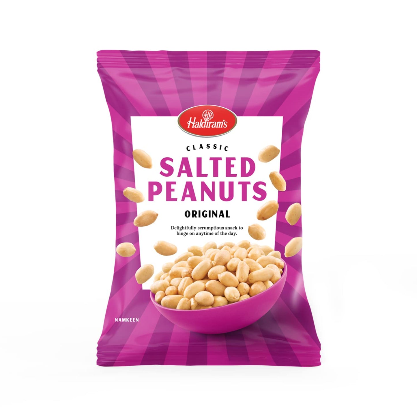 HALDIRAM SALTED PEANUTS 200 GM POUCH.  (NAMKEEN)