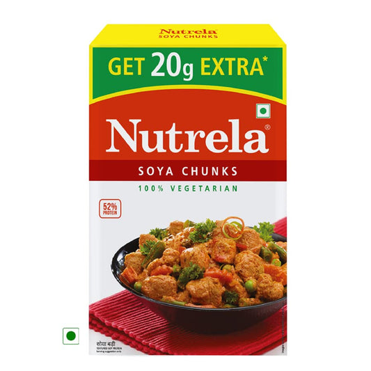 RUCHI NUTRELA SOYA CHUNKS 200 GM BOX. (NUTRI)
