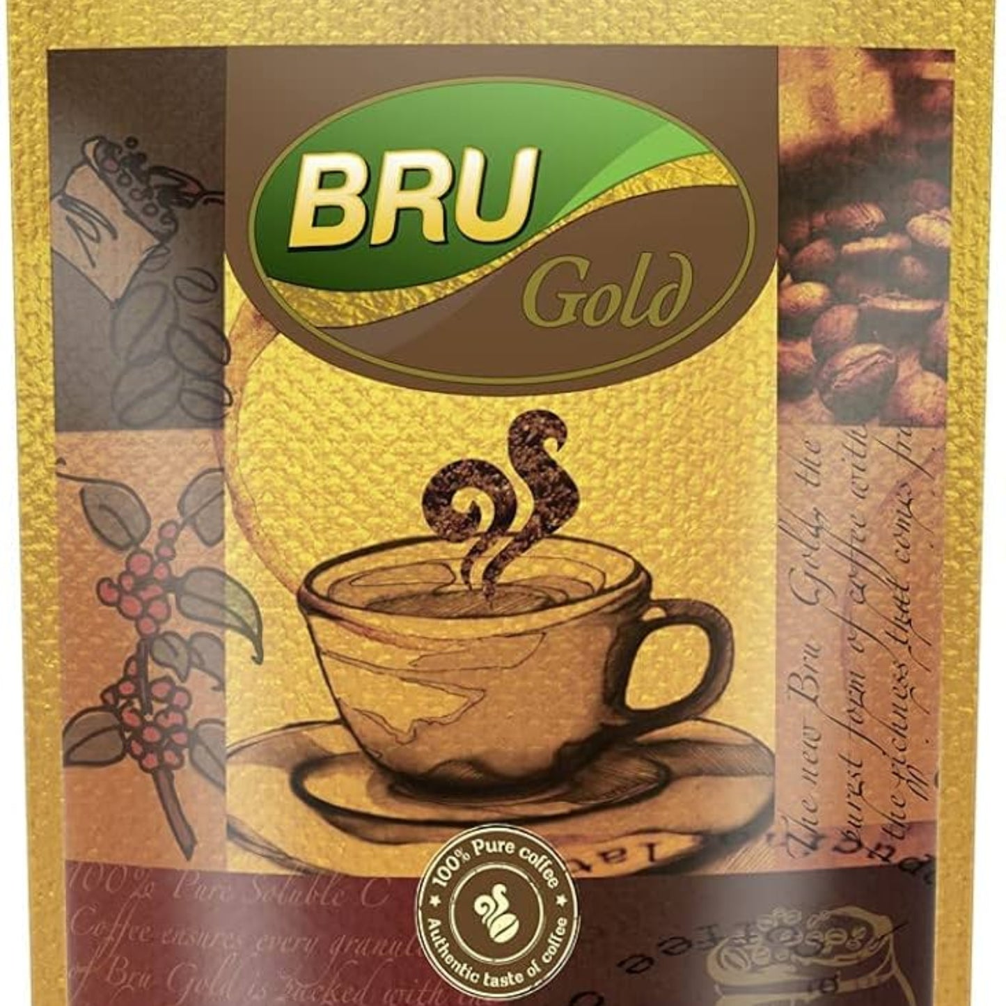 BRU GOLD COFFEE .7 GM SACHET.