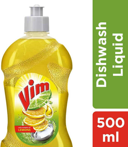 VIM DOUBLE POWER LEMON GEL 500 ML BOTTLE