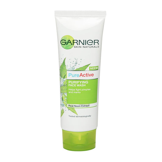 GARNIER FACE WASH PURE ACTIVE NEEM 50 GM TUBE.