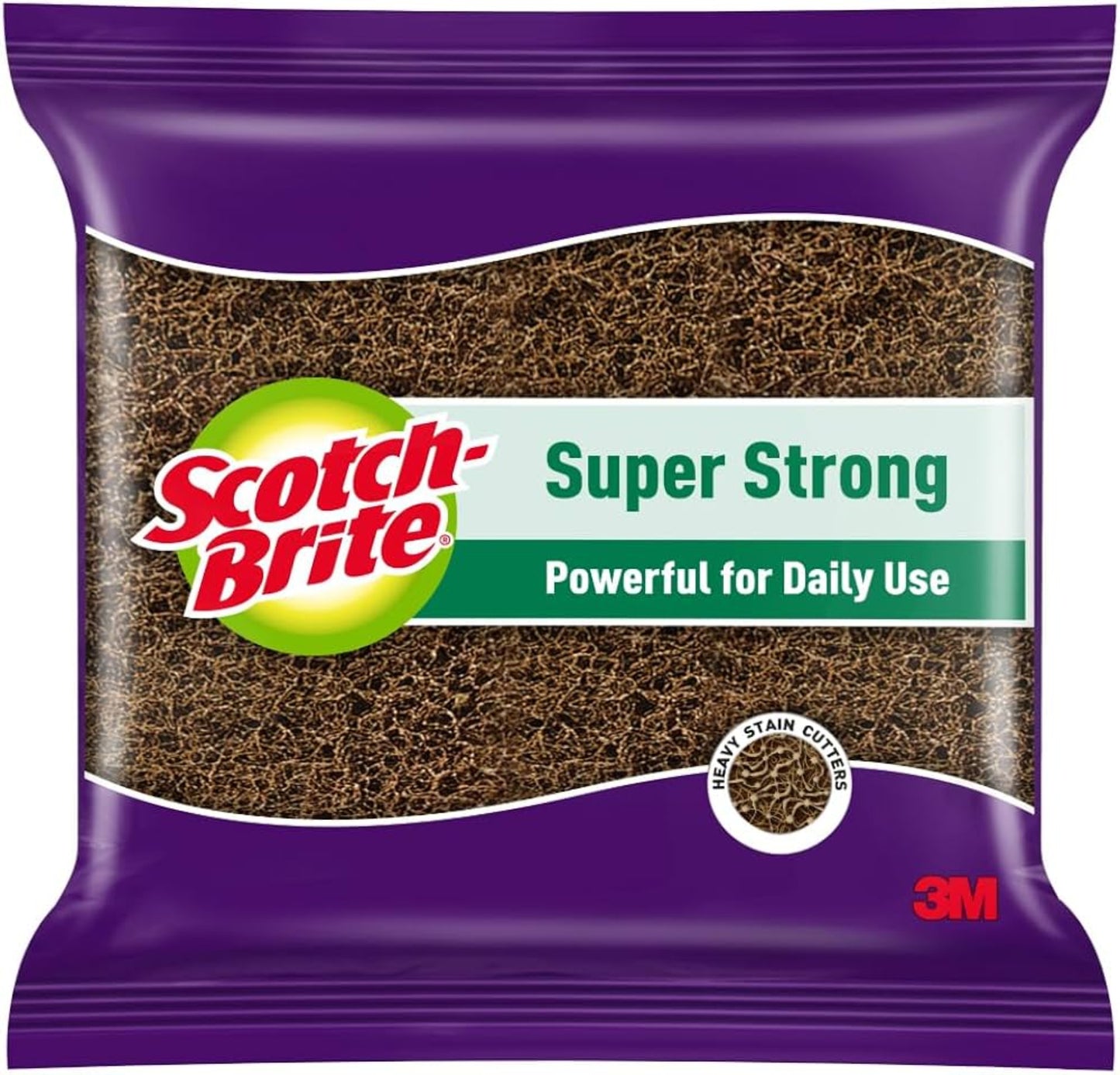 SCOTCH BRITE SUPER STRONG SCRUB 1 PIECE