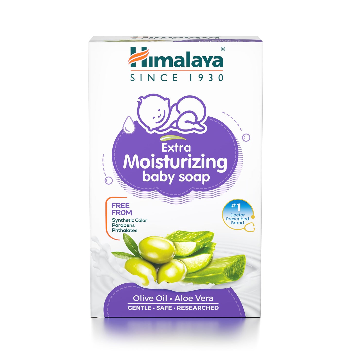 HIMALAYA BABY MOISTURISING SOAP 125GM