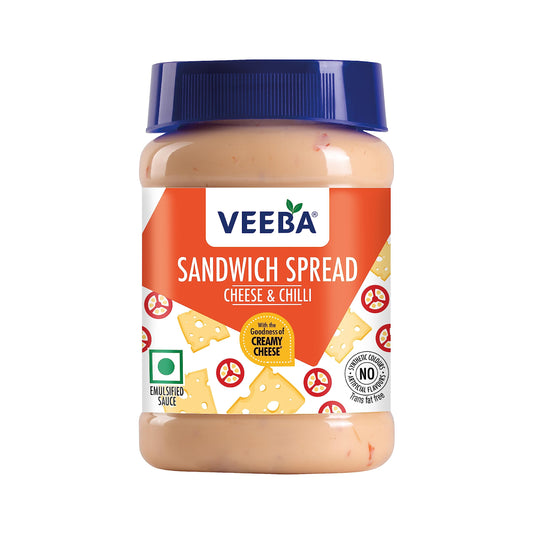 VEEBA CHEESE N CHILLI SANDWICH SPREAD 275GM