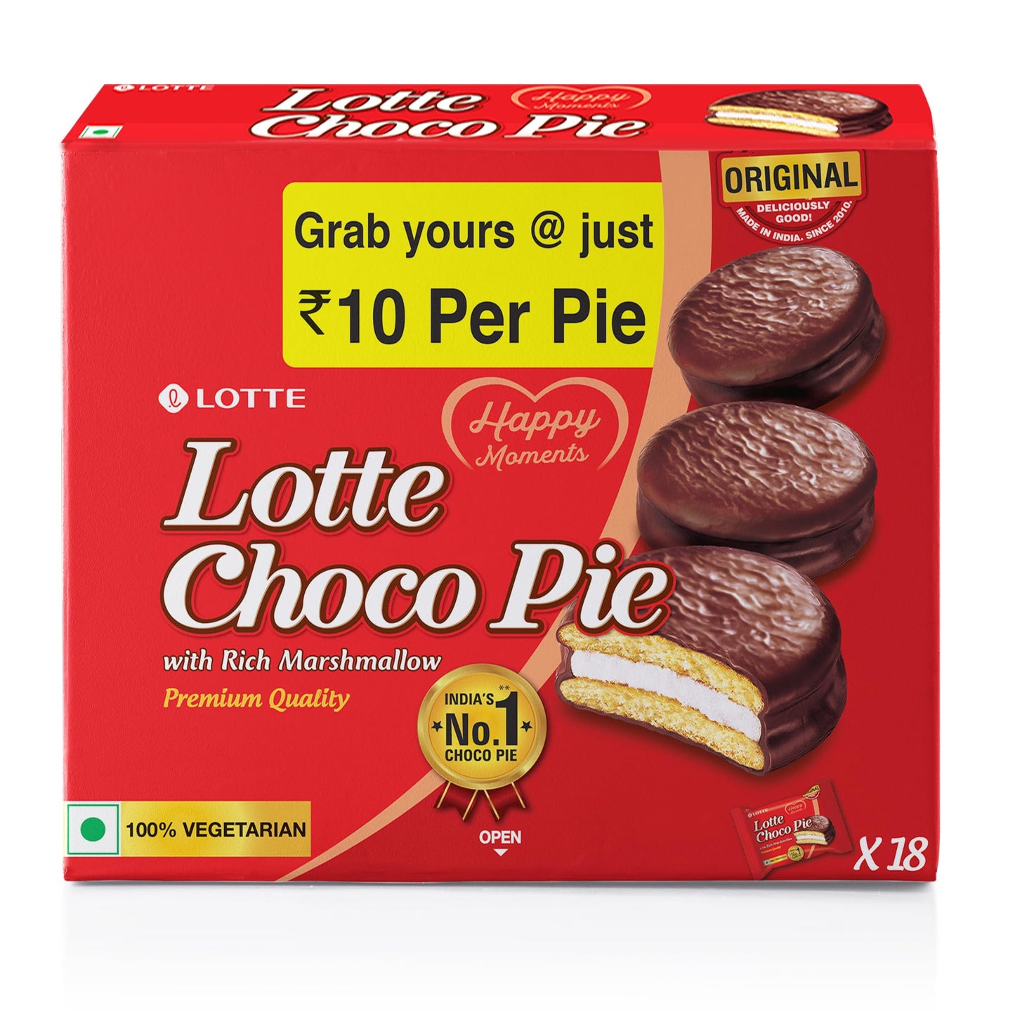 LOTTE CHOCOPIE 504GM (BOX)