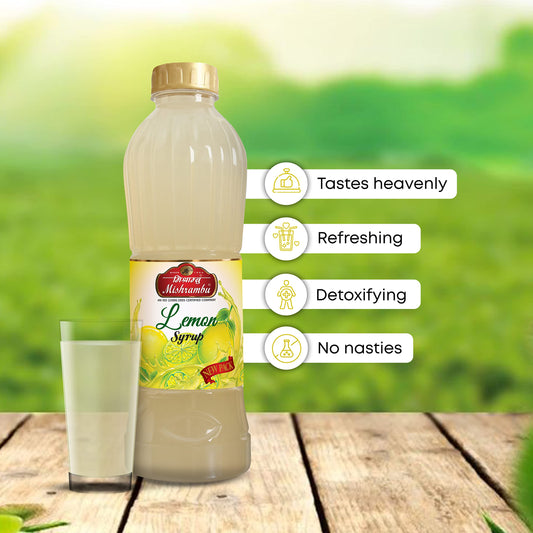MISHRAMBU LEMON SYRUP 750ML