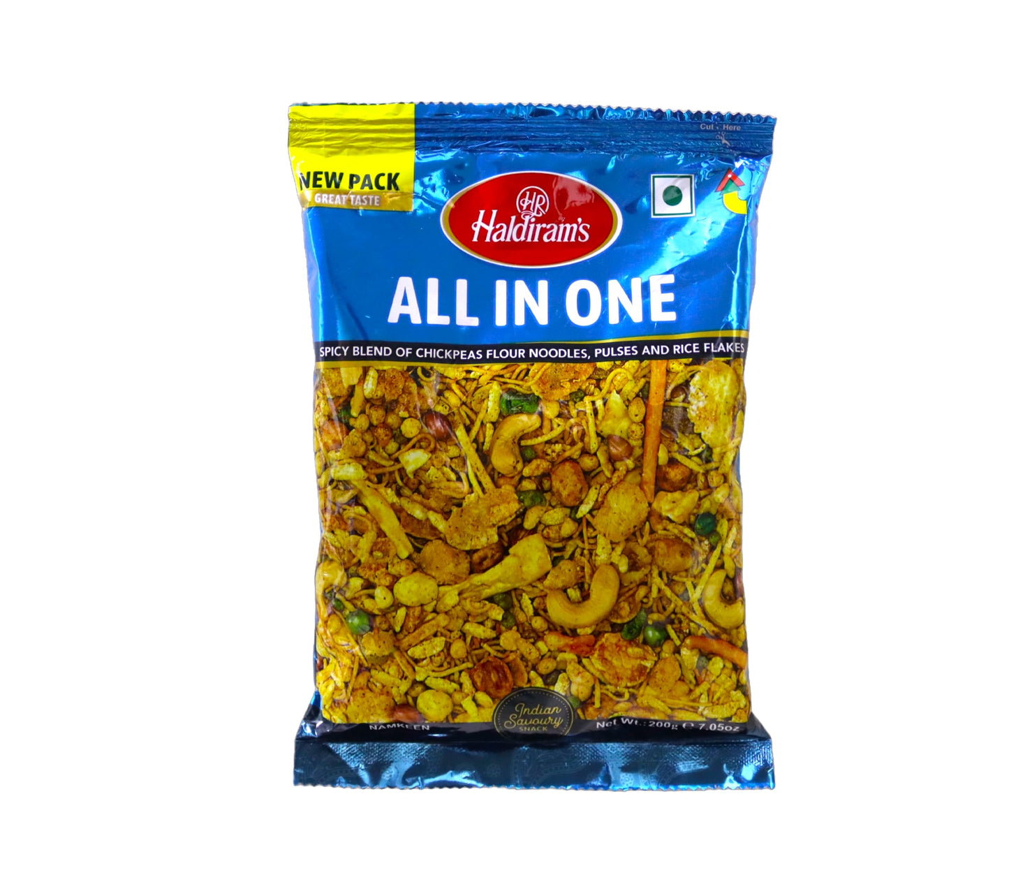 HALDIRAM ALL IN ONE NAMKEEN 200 GM POUCH.  (NAMKEEN)