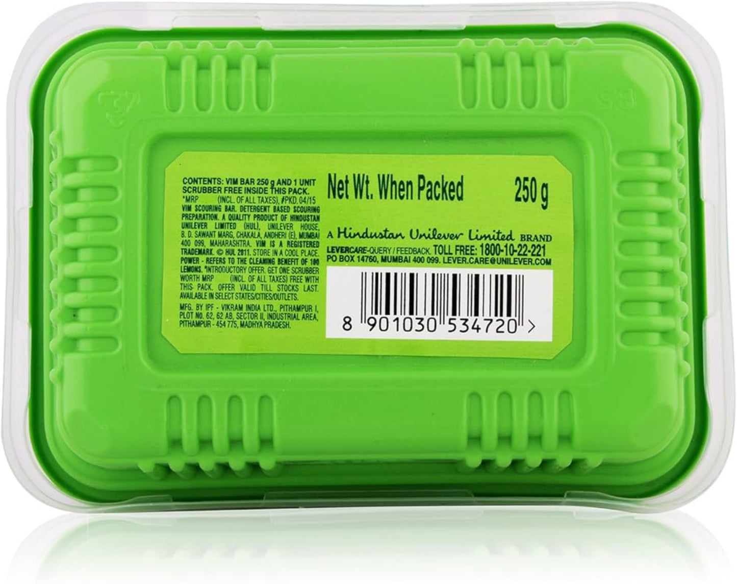 VIM BAR 250GM TUB