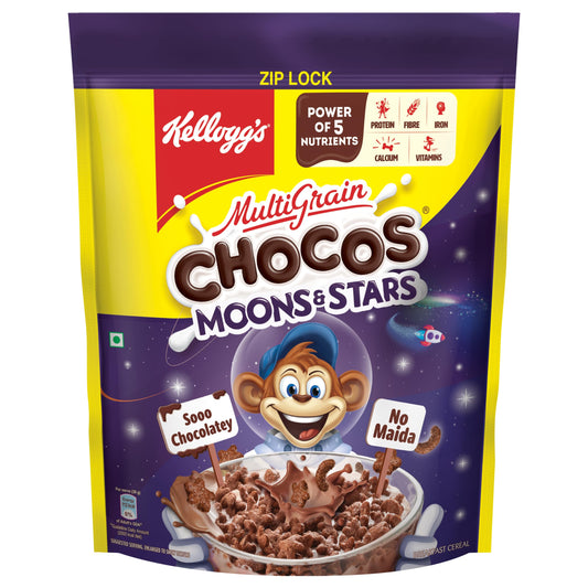 KELLOGS CHOCOS MOON & STARS 350 GM