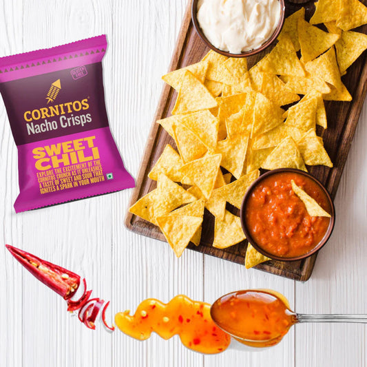 NACHO CRISPS THAI SWEET CHILLI 60 GM. POUCH