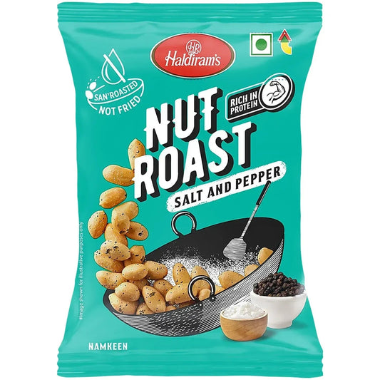 HALDIRAM SALT PEPPER PEANUTS 28GM  (NAMKEEN)