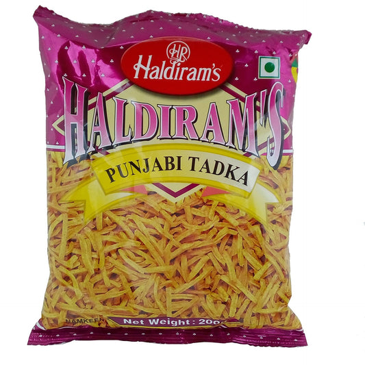 HALDIRAM PUNJABI TADKA 200 GM POUCH.  (NAMKEEN)