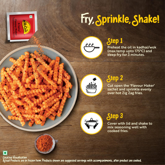 MCCAIN KOREAN ZIG ZAG FRIES