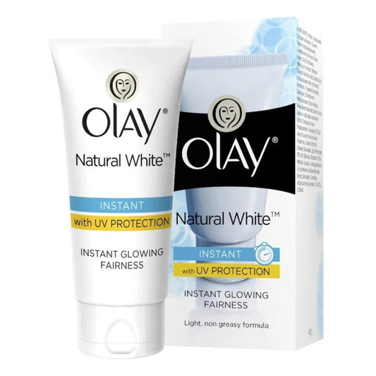OLAY NATURAL WHITE 3IN1 FAIRNESS CREAM 40 GM TUBE.