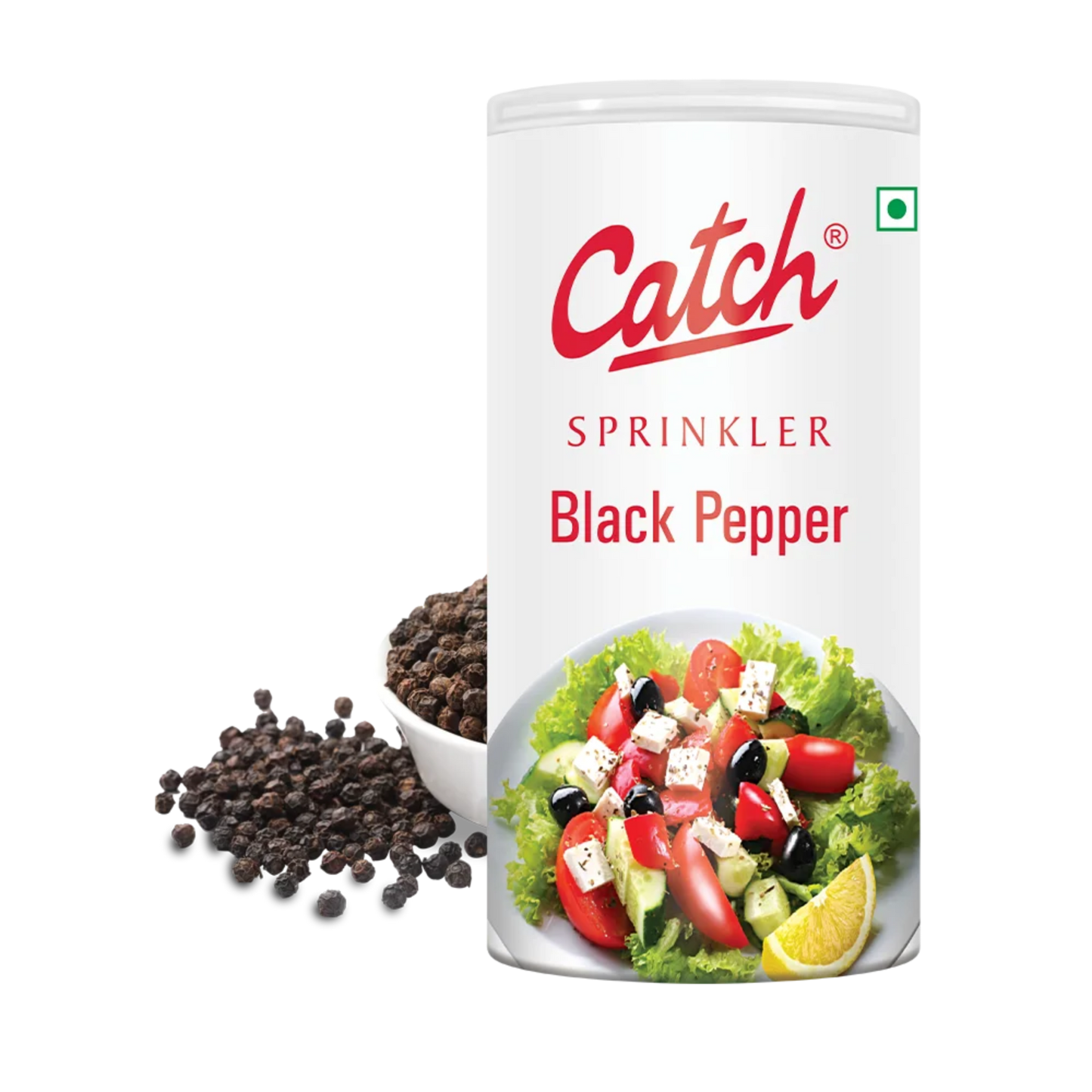 CATCH BLACK PEPPER 100 GM JAR.TABLE (KALI MIRCH)