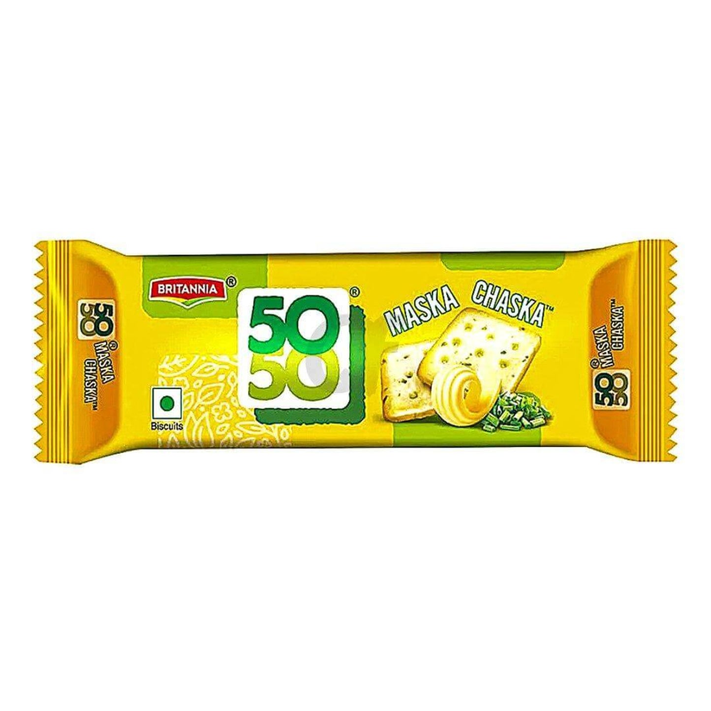 BRITANNIA 50-50 MASKA CHASKA BISCUITS 40 GM.