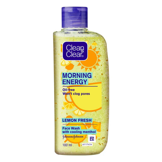 CLEAN & CLEAR LEMON FACE WASH 100 ML BOTTLE.