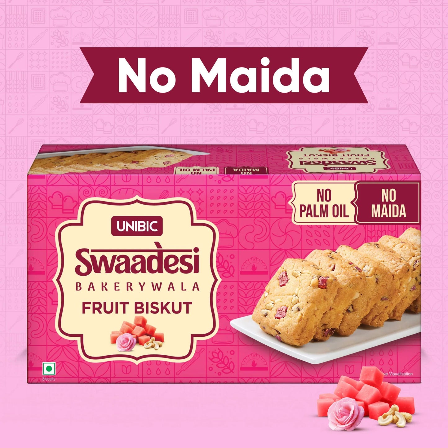UNIBIC BAKERY FRUIT BISCUIT 200GM