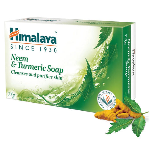 HIMALAYA SOAP NEEM & TURMERIC  75 GM.