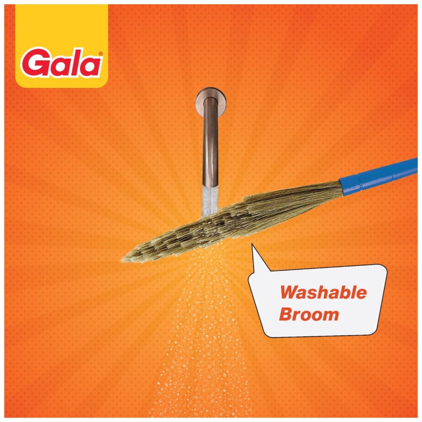 GALA NO DUST BROOM 1PC