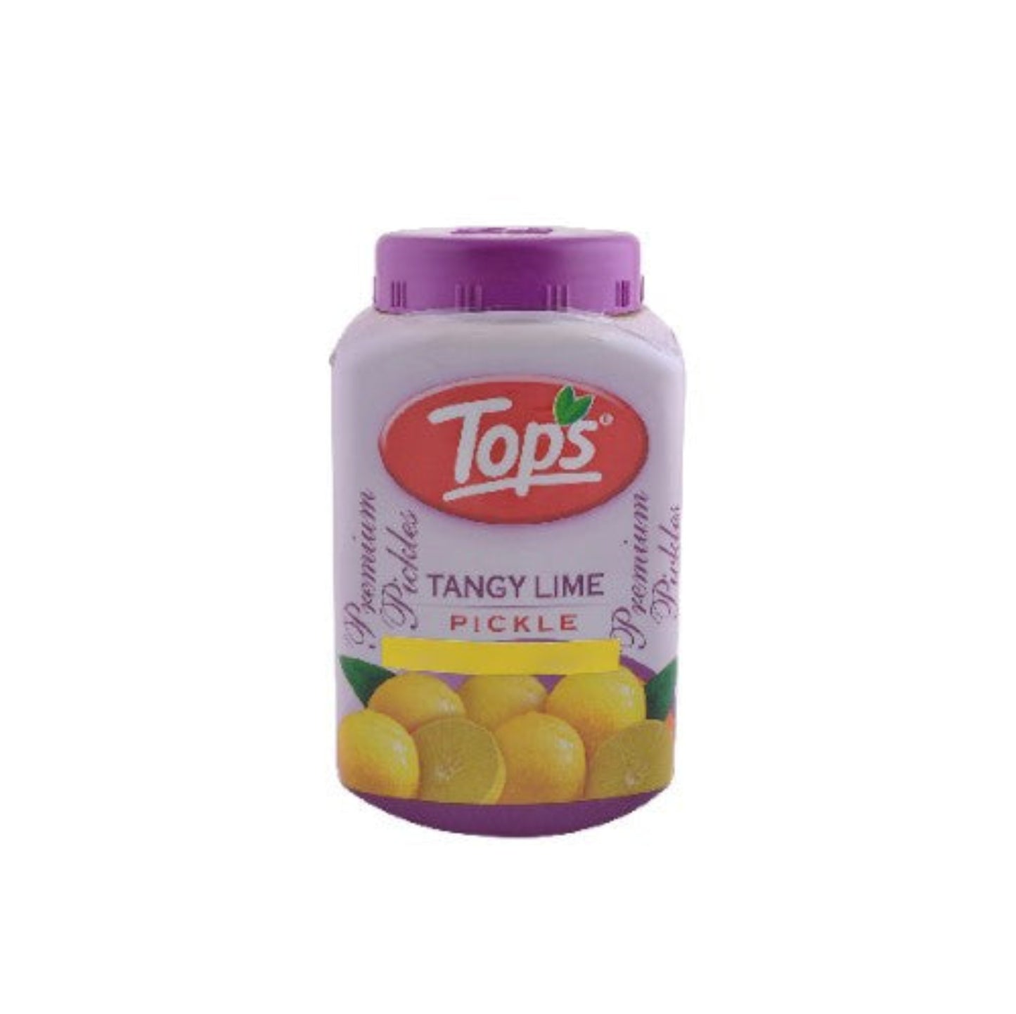 TOPS TANGY PICKLE LIME 400 GM JAR.