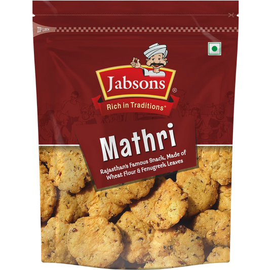 JABSONS MATHRI 160GM (NAMKEEN)