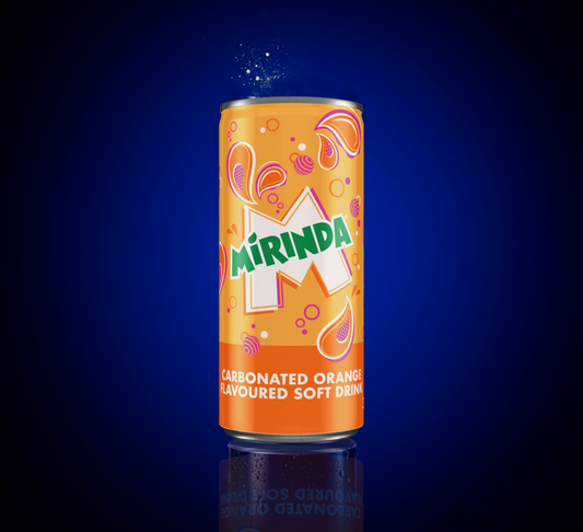 MIRINDA ORANGE CAN 300 ML