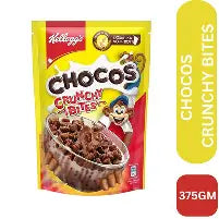 KELLOGS CHOCOS CRUNCHY BITES 375 GM POUCH