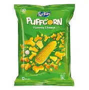 KURKURE PUFFCORN YUMMY CHEESE 69 GM PACKET.