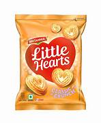 BRITANNIA LITTLE HEARTS BISCUITS 48 GM POUCH.