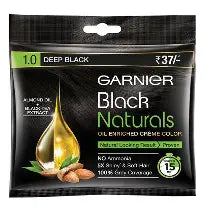 GARNIER COLOUR (1) DEEP BLACK 40 GM.POUCH (HAIR COLOR)
