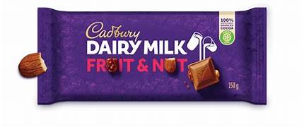 CADBRY FRUIT N NUT 80GM