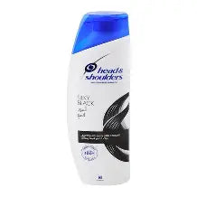 HEAD & SHOULDER SILKY BLACK SHAMPOO 375 ML.
