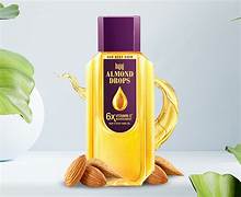 BAJAJ HAIR OIL ALMOND DROPS 500 ML BOTTLE.