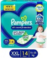 PAMPERS XXL 14PANTS