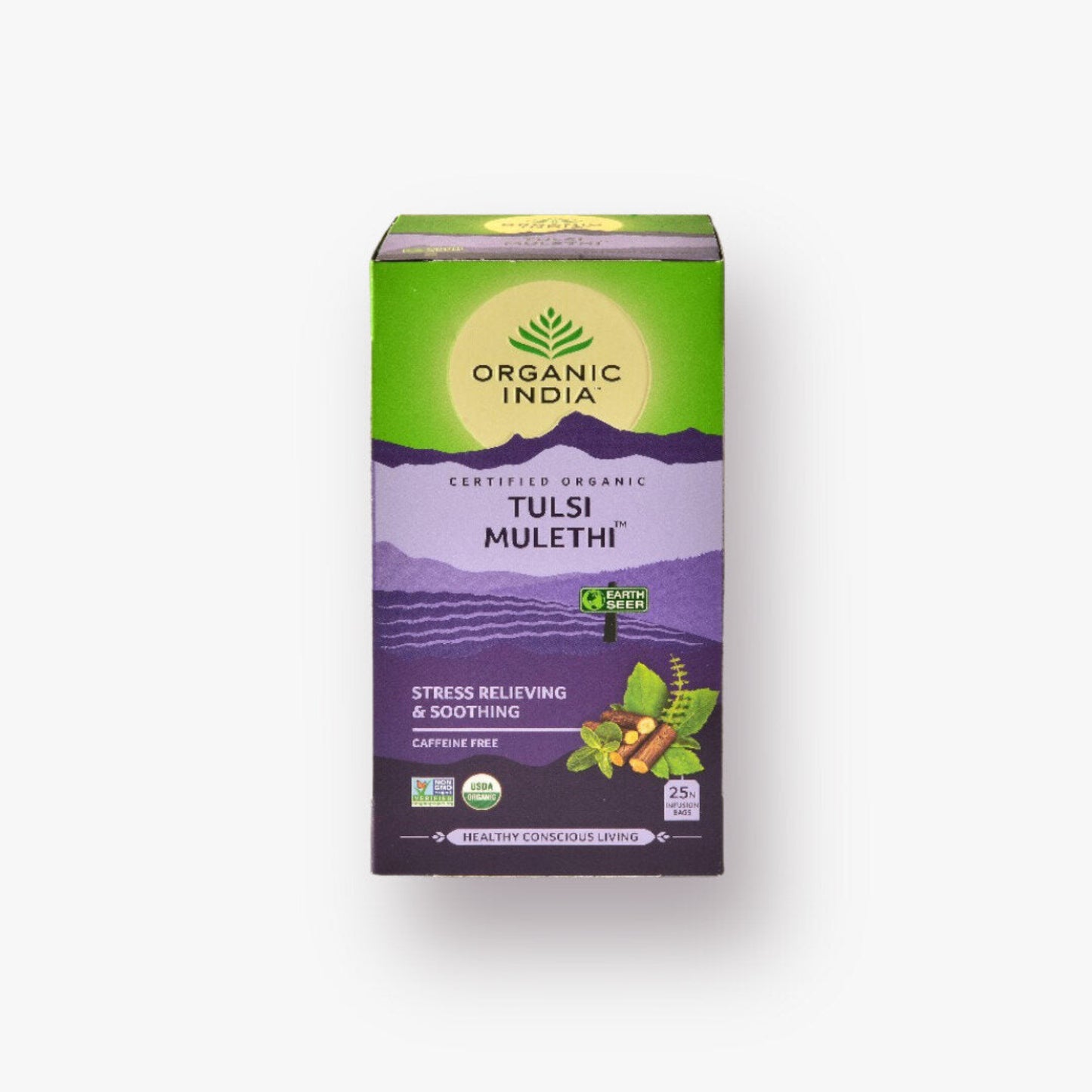 ORGANIC INDIA TULSI MULETHI TEA 25 BAG