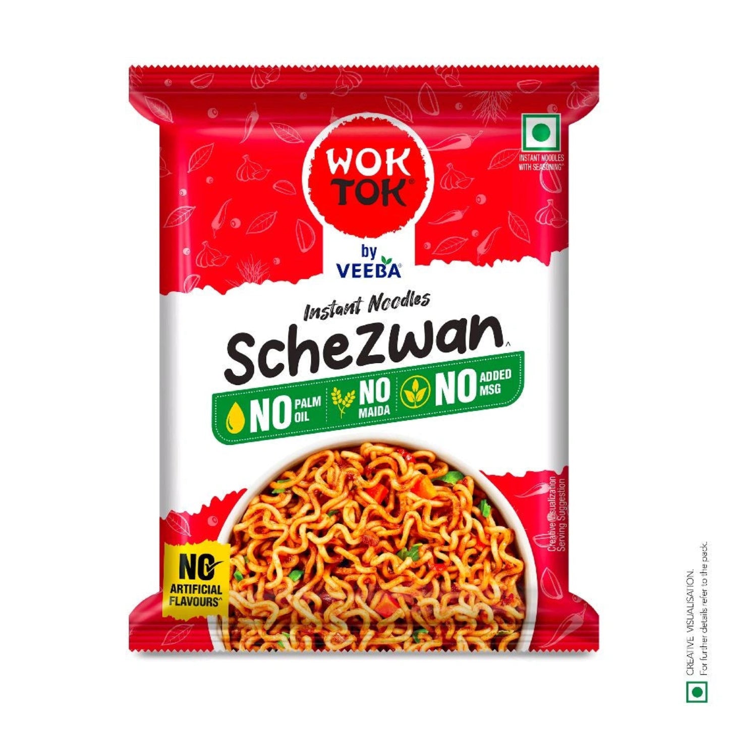 VEEBA INSTANT NOODLES SCHEZWAN FLAVOR 66GM