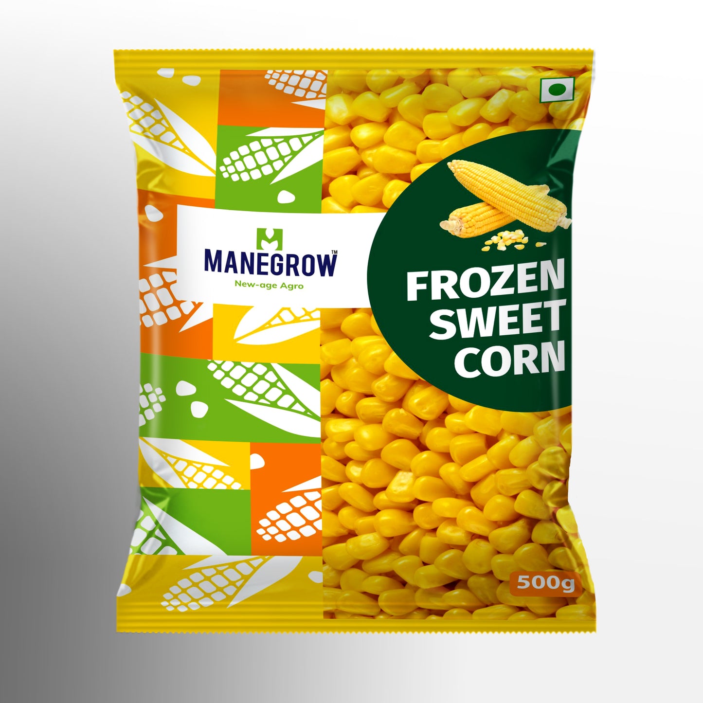 FROZEN SWEET CORN 500 GM POUCH.
