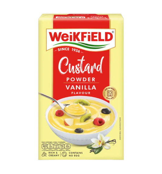 WEIKFIELD CUSTARD POWDER VANILLA FLV 100 GM CRTN.