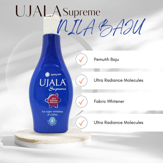 UJALA SUPREME 250 ML BOTTLE.