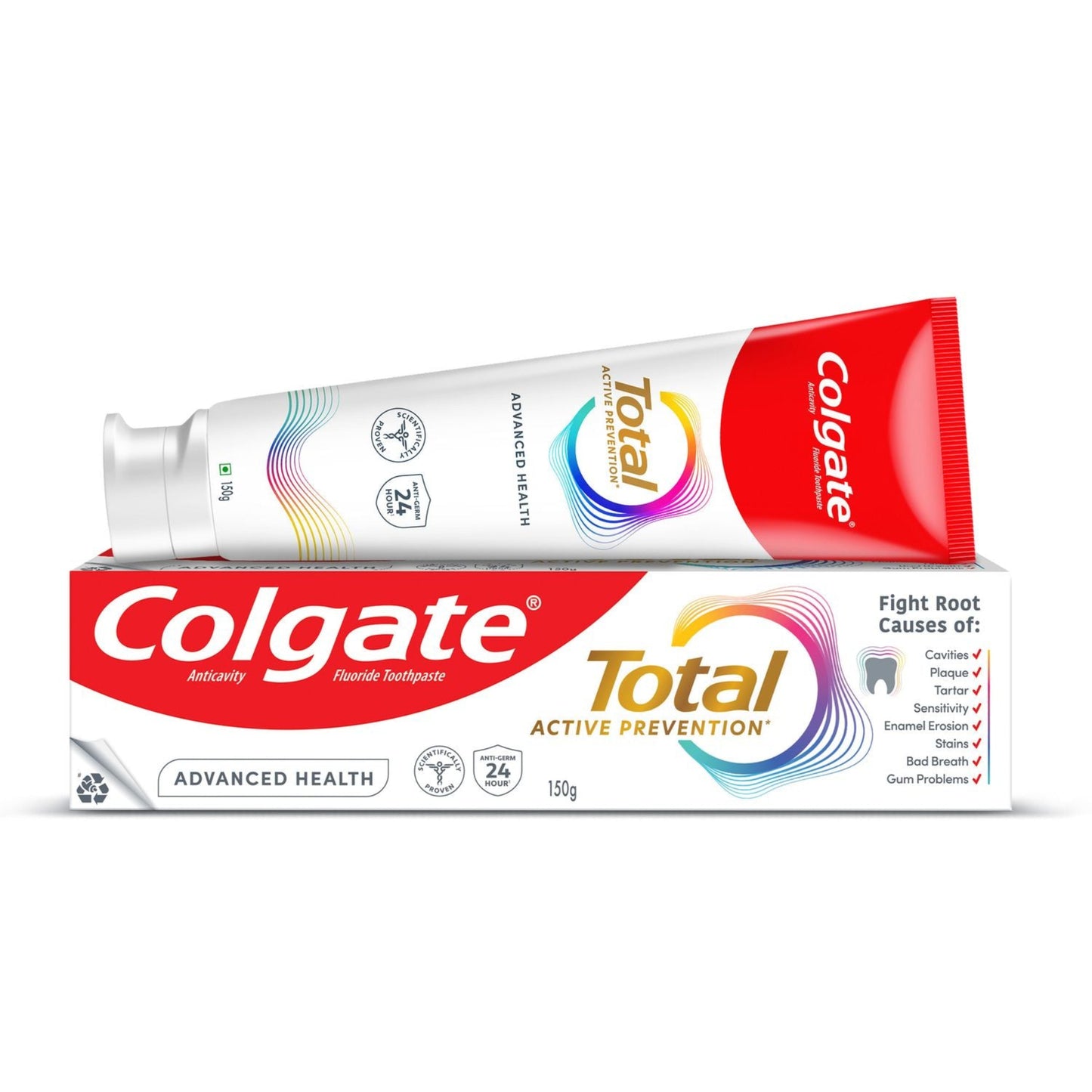 COLGATE TOTAL ADVANCED HEALTH 150GM PASTE.