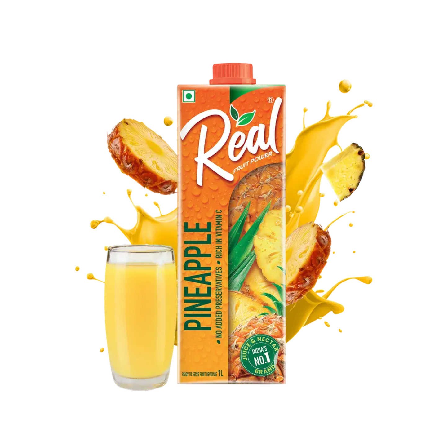 REAL PINEAPPLE 1 LTR TETRA.