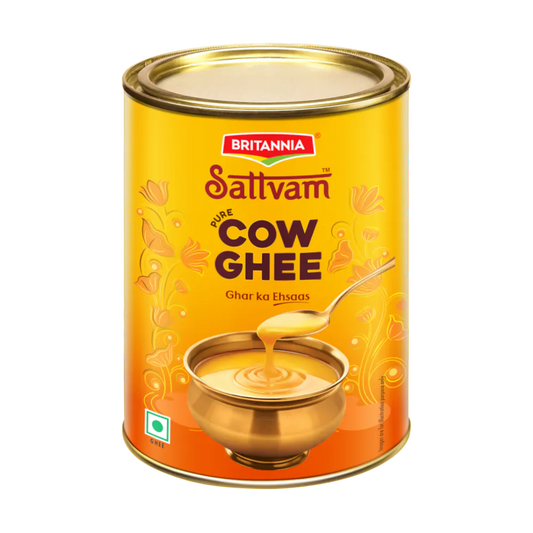 BRITANNIA PURE COW GHEE 1 LTR TIN JAR