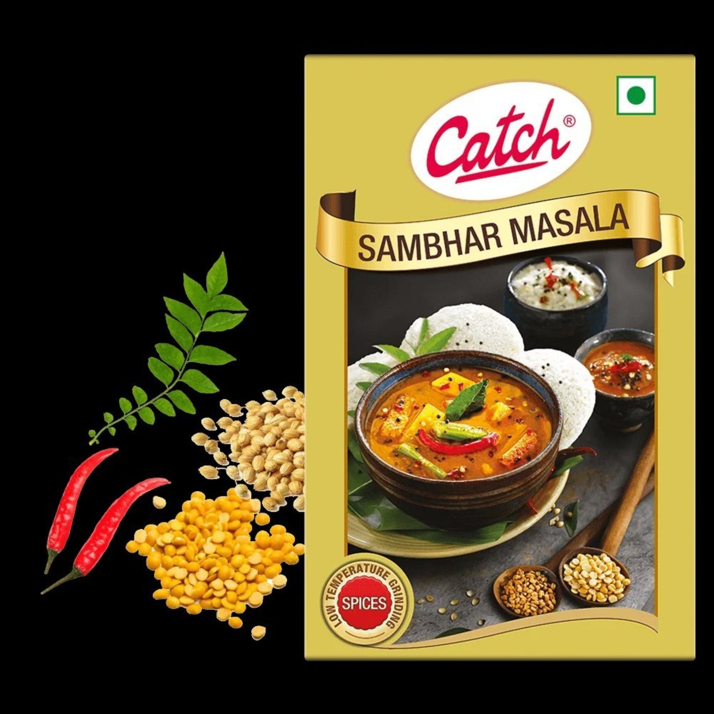 CATCH SAMBHAR MASALA 100 GM.CRTN
