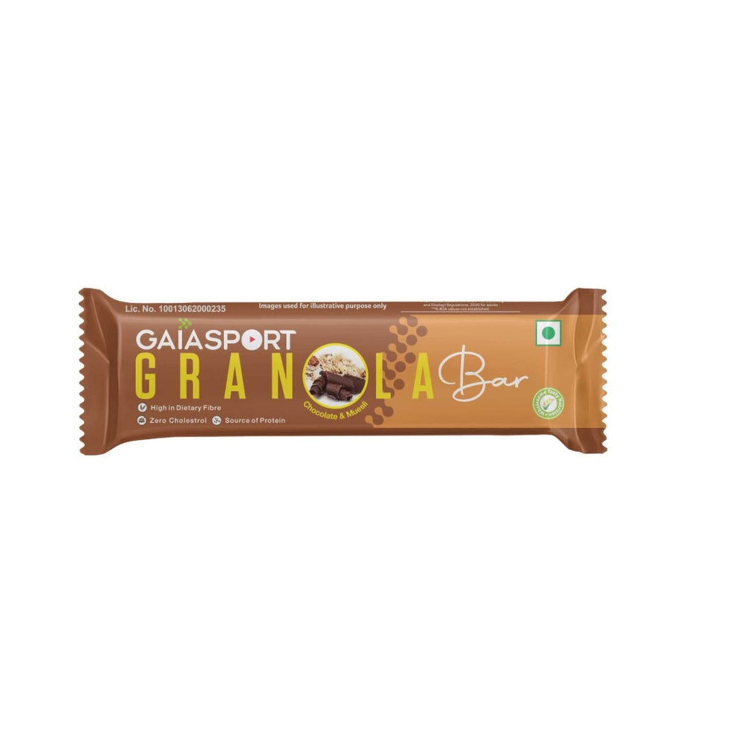 GAIA GRANOLA BAR 50GM