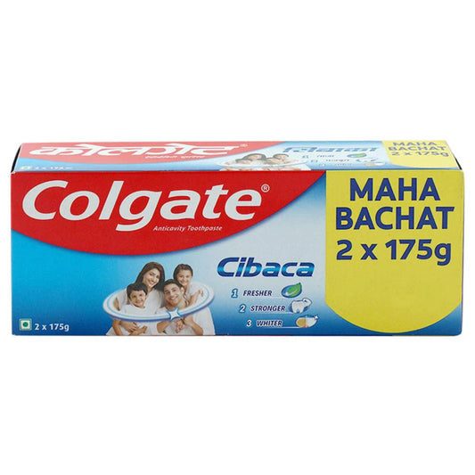 COLGATE CIBACA TOOTH PASTE 2*175 GM.